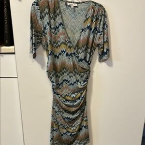 Missoni Multicolor Zigzag Midi Dress